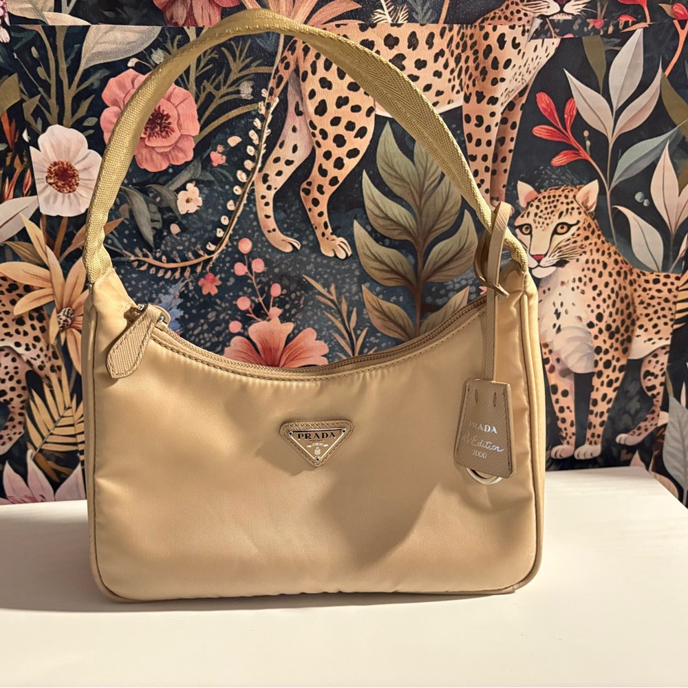 Prada Beige Shoulder Bag